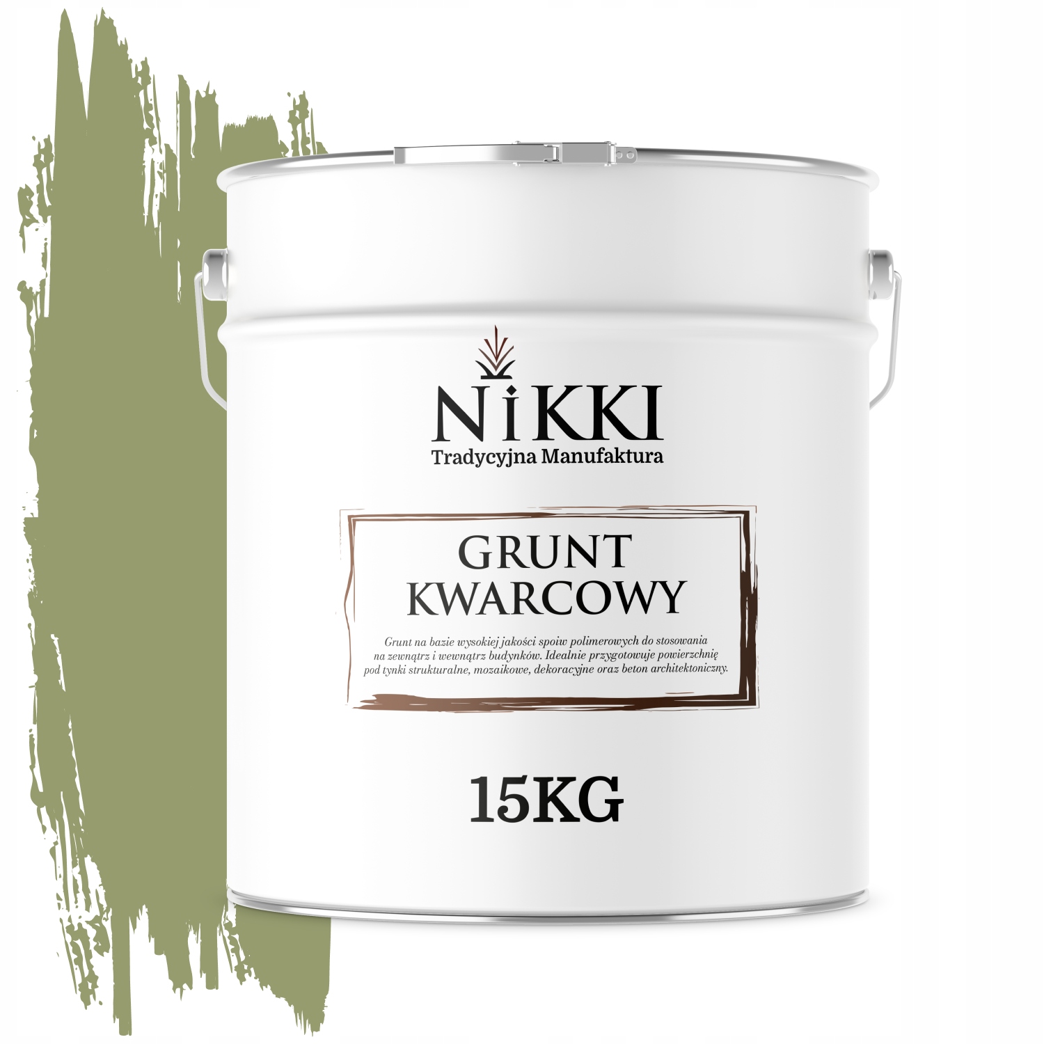 Základný Náter Pod Omietku Silikónová Farba Zelená F484 15KG