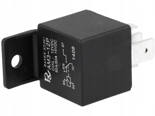 PRZEKAŹNIK samochodowy 12VDC 80A