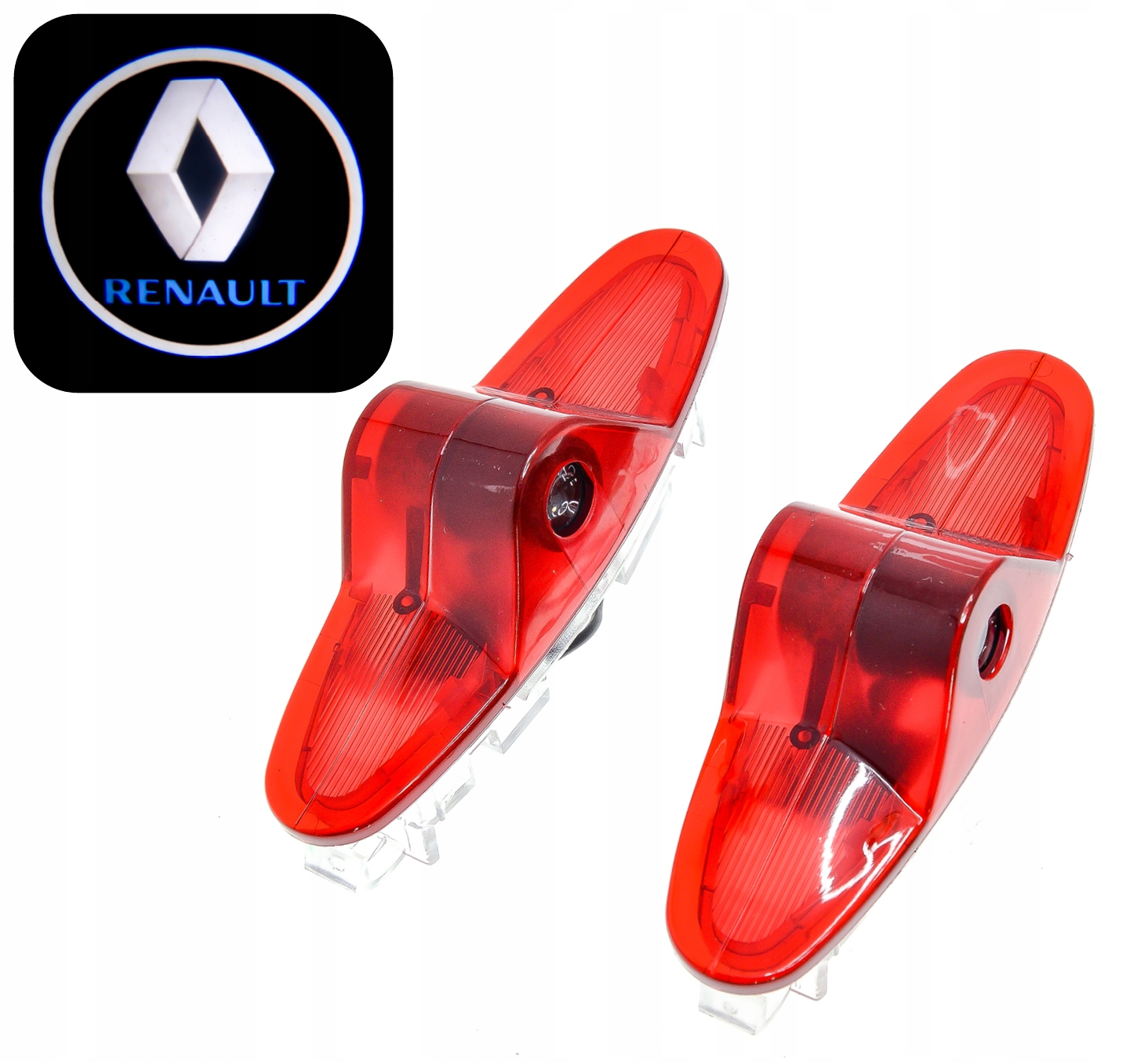Renault Led Logo Projektor Master Koleos II Espace Lampka Drzwi Emblemat Hd