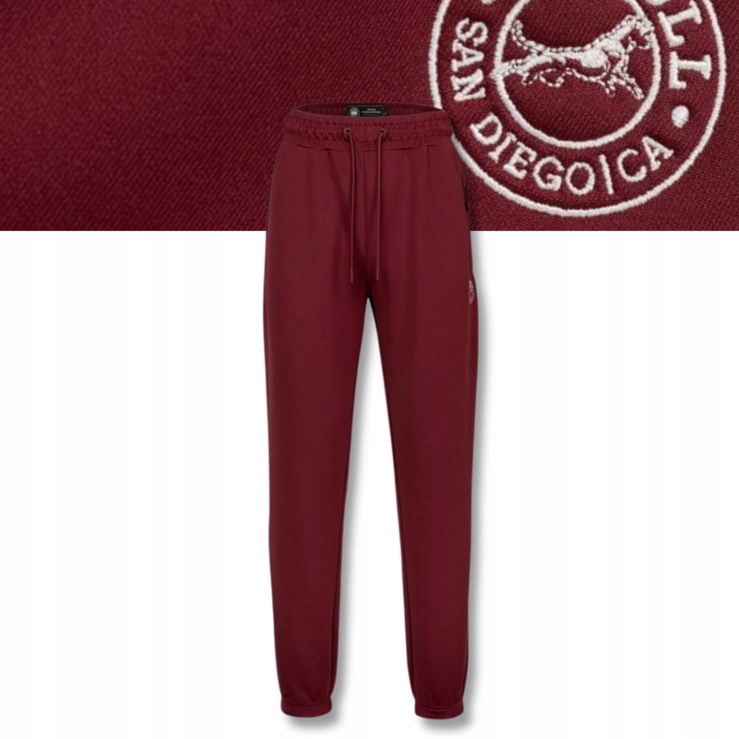 Pánské teplákové kalhoty Pitbull Oldschool San Diego Ca, zúžené nohavice, velikost L