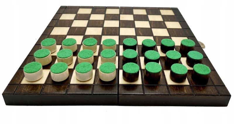 SZACHY SZAFRANIEC-Warcaby 24 Pola Producent Szachy Szafraniec