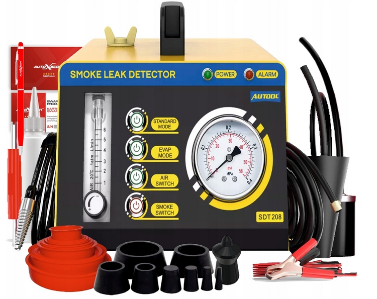 TESTER SZCZELNOŚCI SILNIKA RUR WĘŻY GENERATOR DYMU Marka Autool