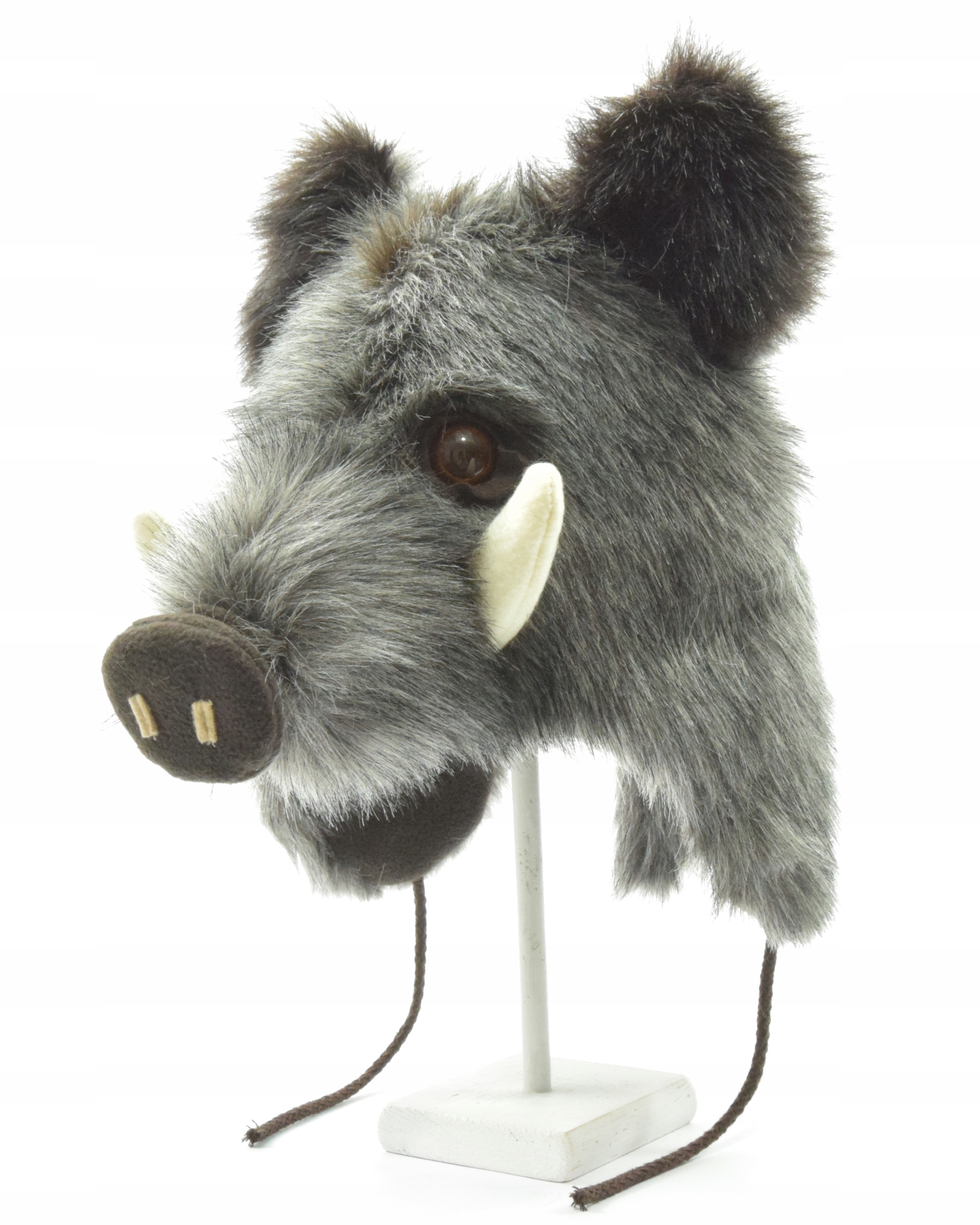 Czapka zimowa zwierzak DZIK - XL Marka inna