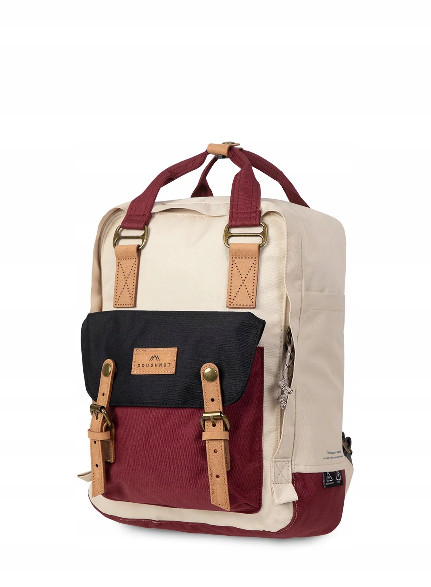 Batoh na notebook Doughnut Macaroon Reborn III Series stone x wine