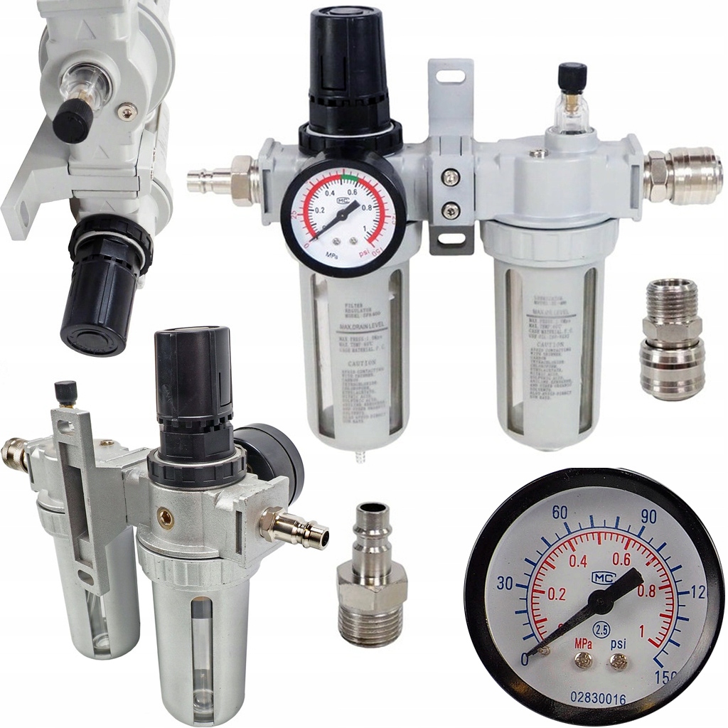 

Filtr Reduktor Cisnienia Naolejacz Do Kompresora