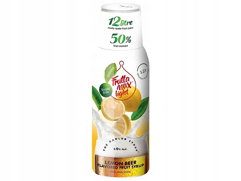

Syrop Fruttamax Light Radler cytrynowy 500 ml