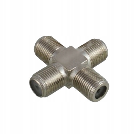 

Rozgałęźnik antenowy czwórnik 4x gniazdo F