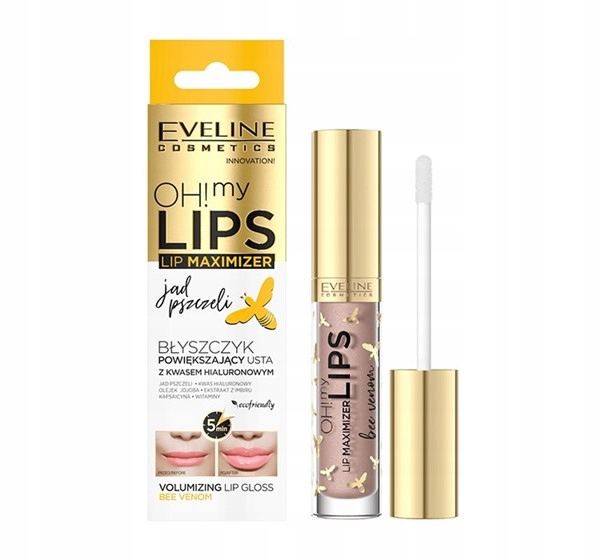

Eveline Oh! My Lips Błyszczyk Jad Pszczeli