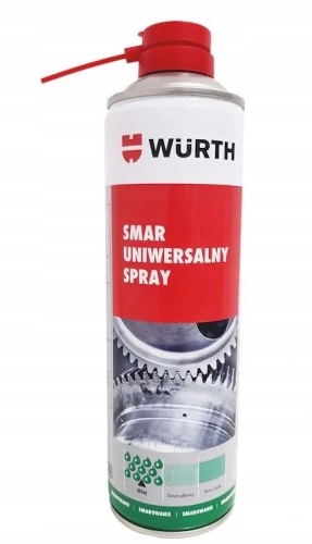 WURTH SMAR UNIWERSALNY W SPRAYU 500ml ORYGINALNY!