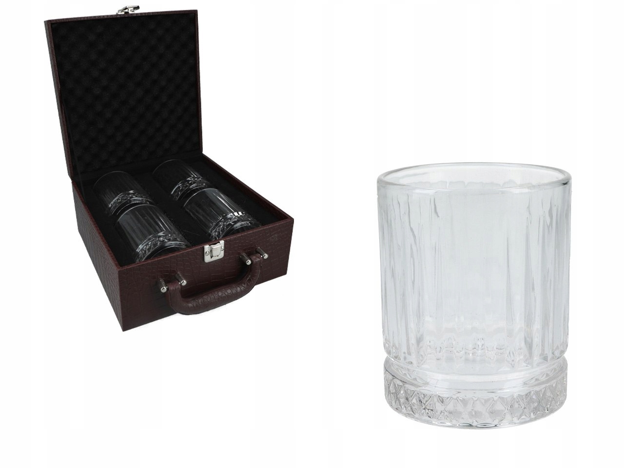 Sada 4 pohárov na whisky
