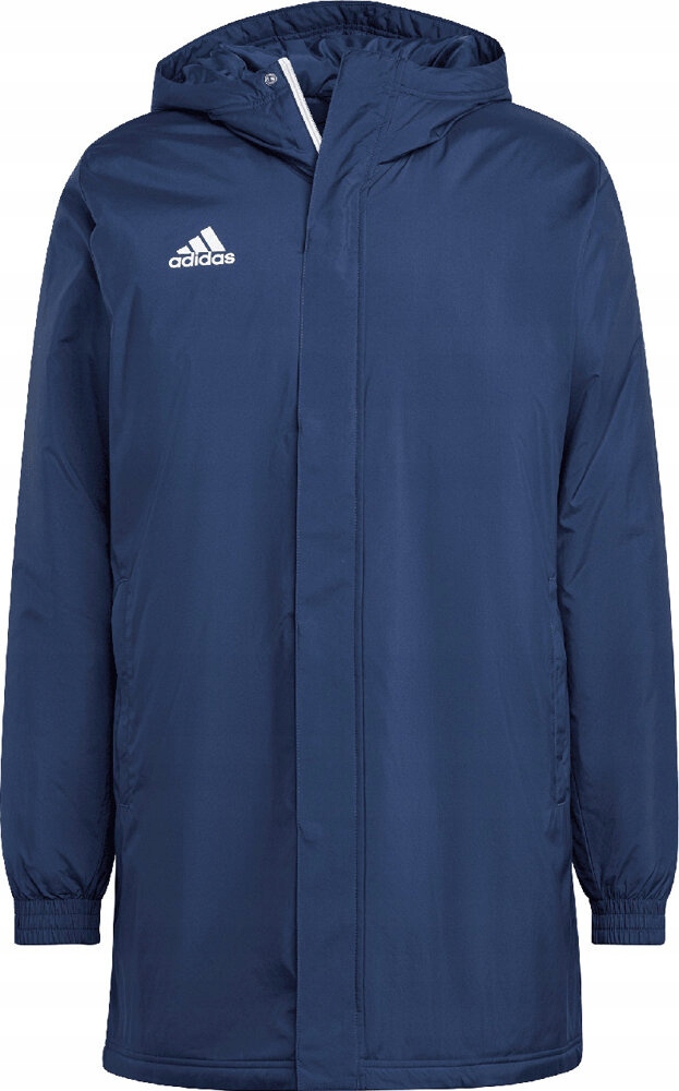 Pánská Bunda Adidas Entrada 22 Stadium Jacket Tmavě Modrá IB6077 vel.