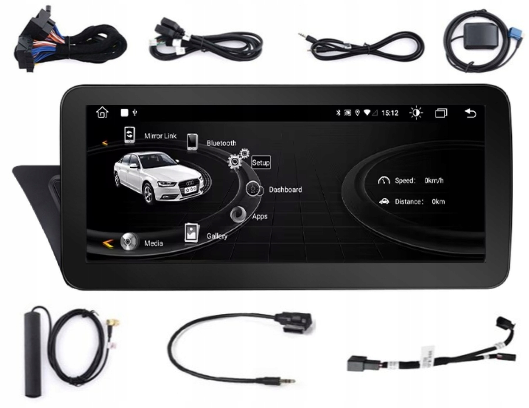 Monitor Navigácia Android Audi A4 B8 A5 8T 8GB Carplay Lte Concert Symphony