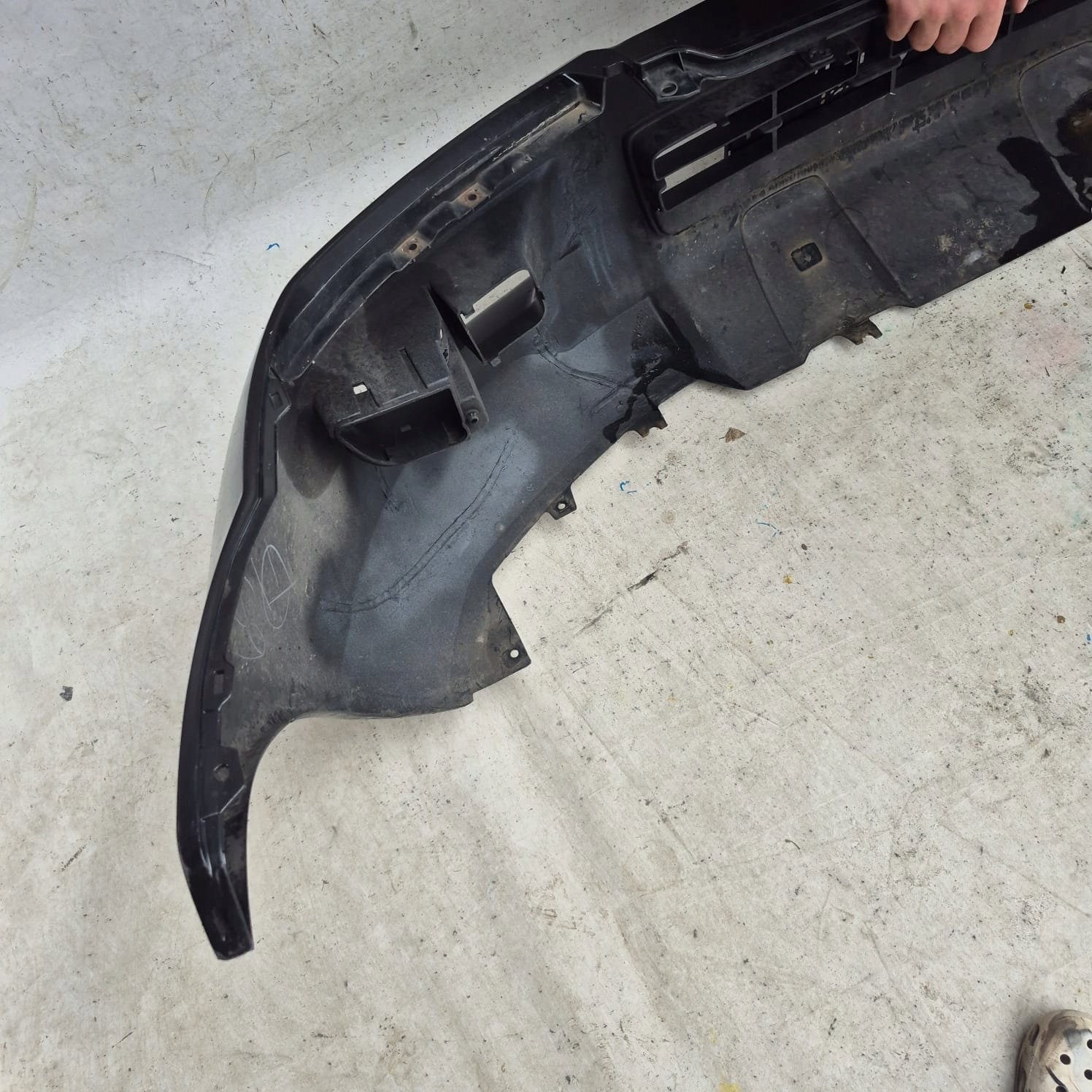 TOYOTA LAND CRUISER J120 02- bumper front front SPR