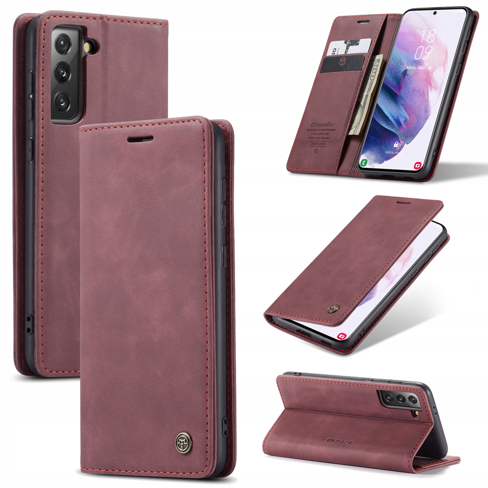 

Etui Portfel Caseme Pokrowiec Do Galaxy S21