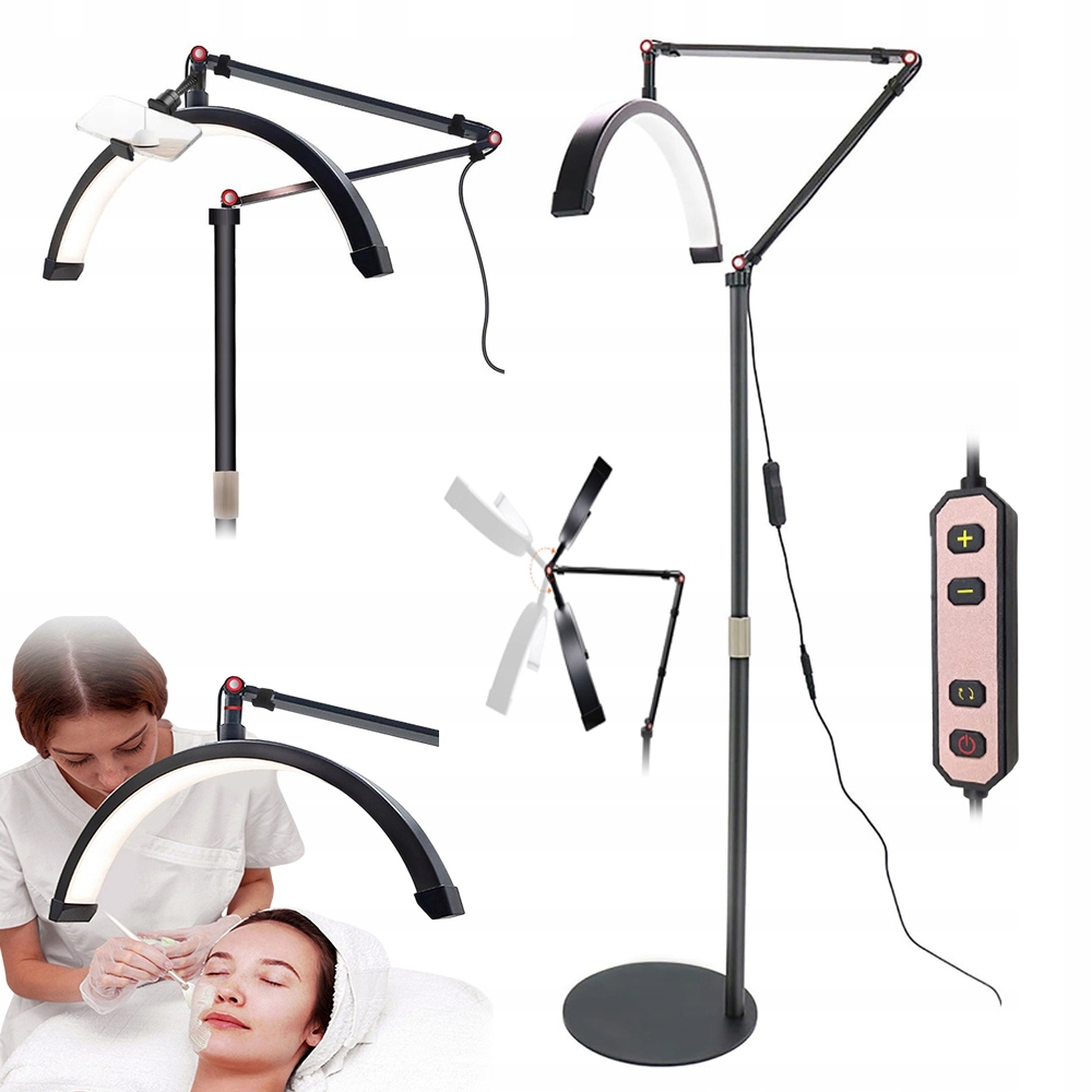 Stojící Lampa Na Nehty S Možností Nastavení Úhlu 360° A Výšky