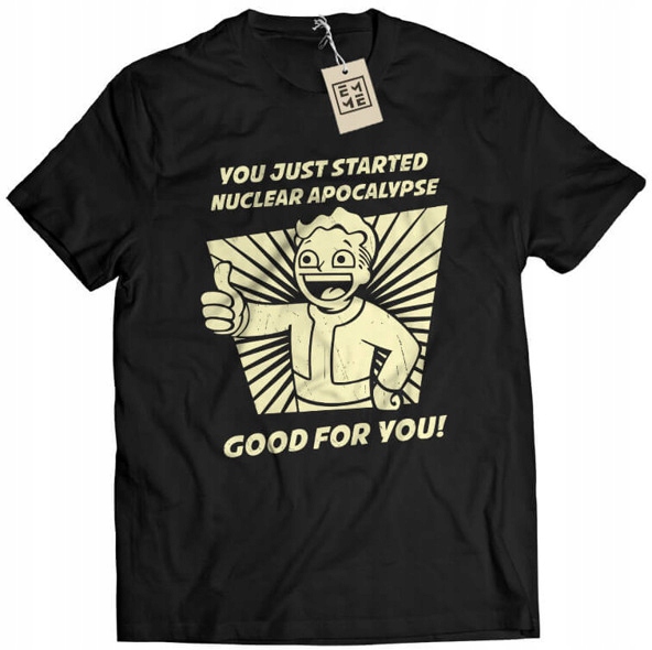 

Koszulka Nuclear Apocalypse Vault Boy Fallout M