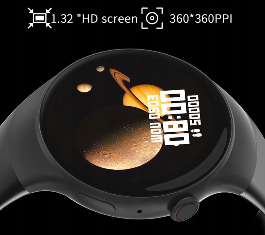 SMARTWATCH MĘSKI Rubicon RNCE87 - WYKONYWANIE POŁĄ Rodzaj cyfrowe