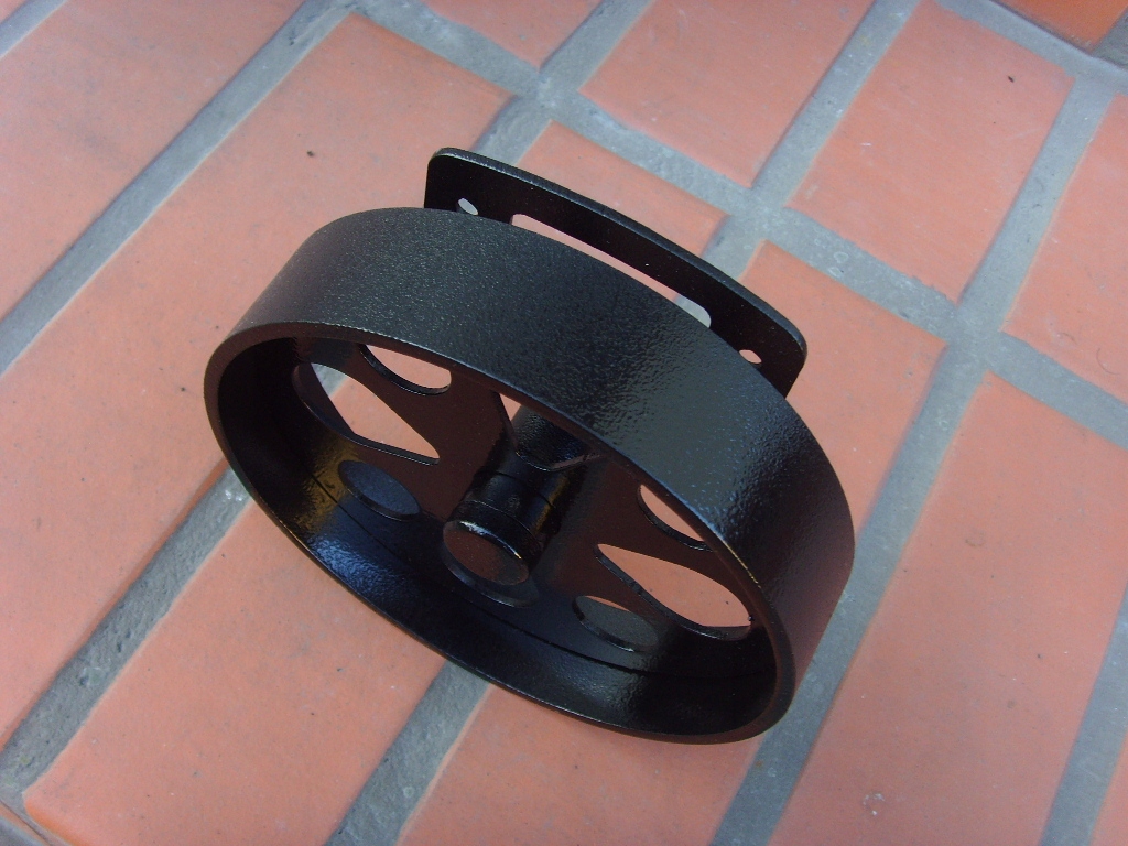 KÓŁKA KOŁA MEBLOWE BOCZNE METAL INDUSTRIALNE LOFT Średnica 135 mm