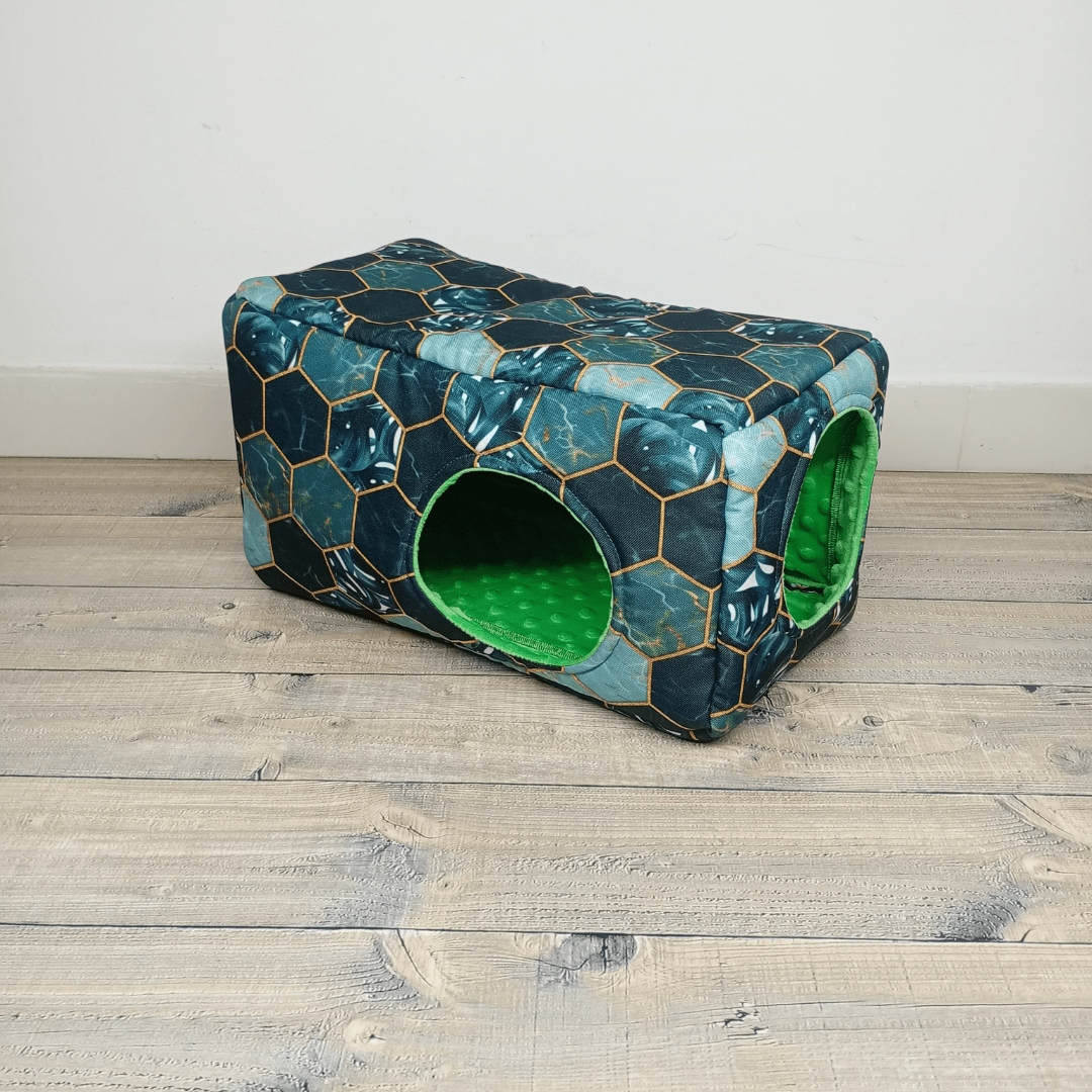 Levně Domeček pro hlodavce 65x25x25 cm – morče, krysa, fretka