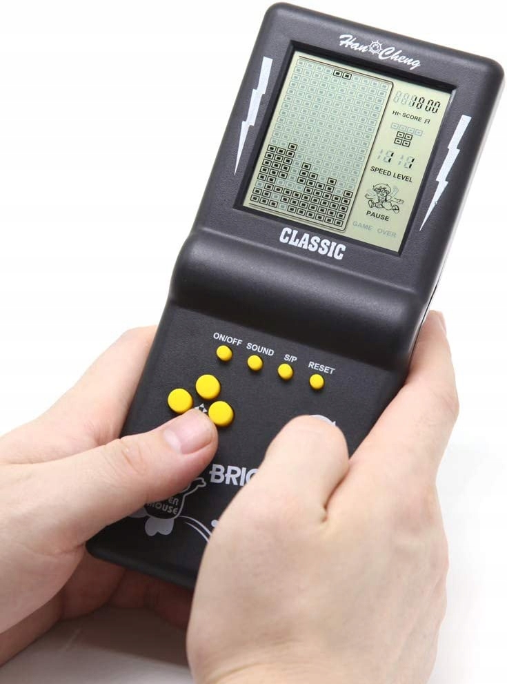 TETRIS GRA ELEKTRONICZNA KONSOLA KIESZONKOWA RETRO Model 0411
