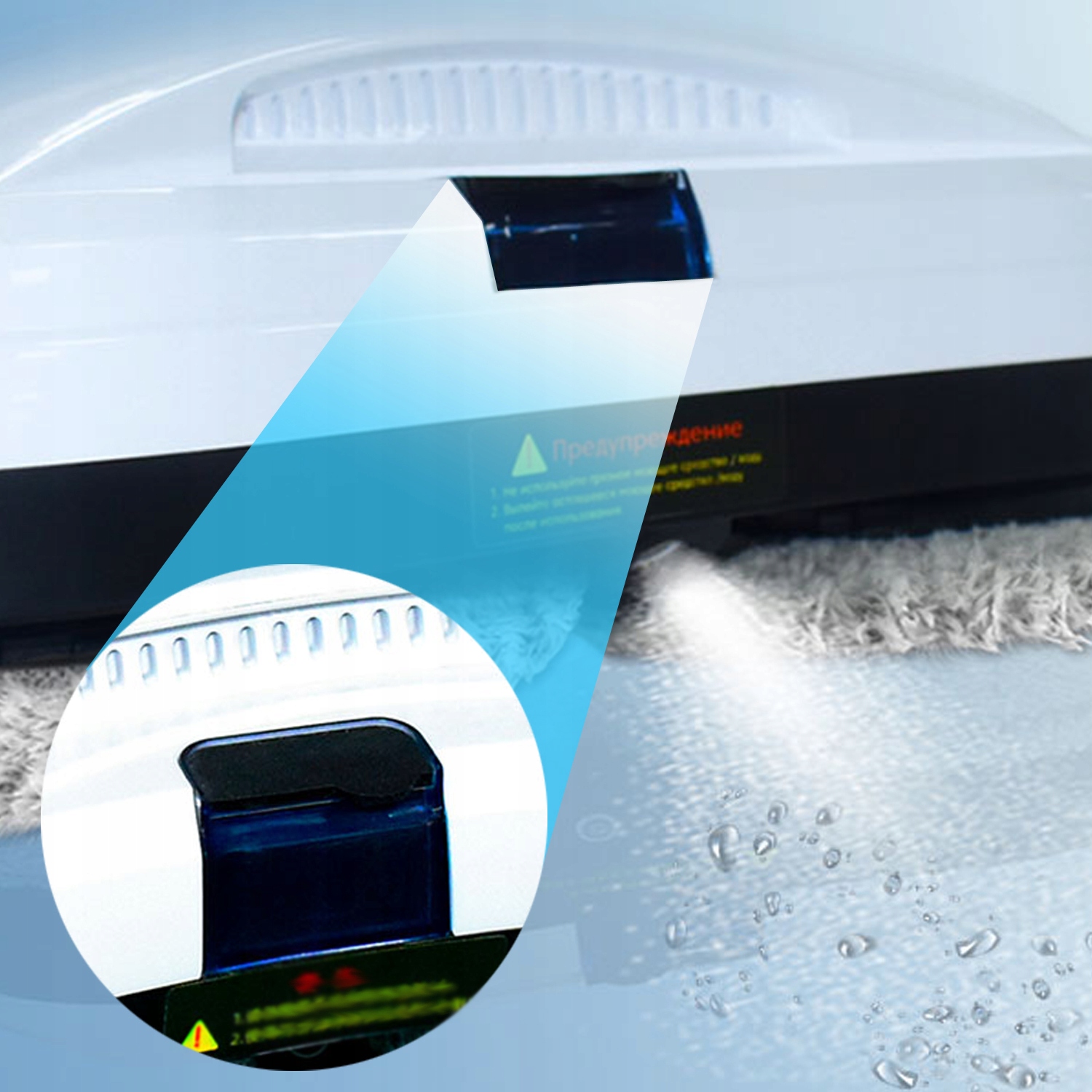 ROBOT MYJĄCY SZYBY OKNA LUSTRA GLAZURY INTELIGENTY AUTOMATYCZNE MYCIE SZYB Kod producenta Window cleaning robot-A3