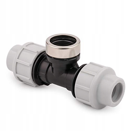 

Żeński Trójnik Mdpe 20 mm x 3/4 Gw x 20 mm Złączka