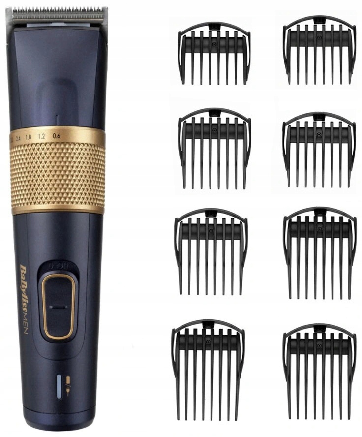 

Maszynka do włosów Babyliss E986E 8 nasadek