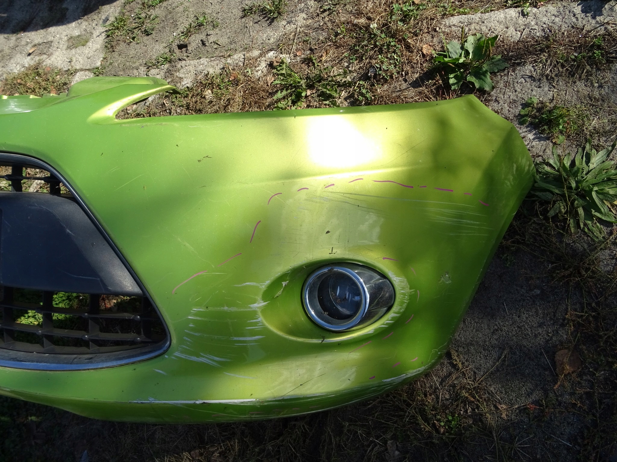 FORD FIESTA MK7 bumper front front complete