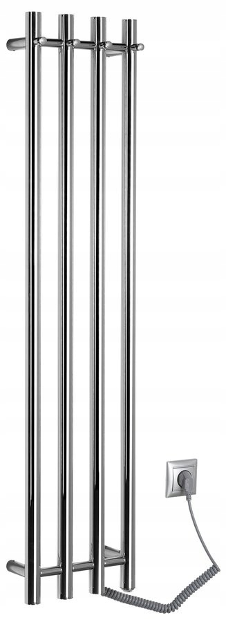 Papinado elektrická sušička uterákov, 263 x 1200 mm, 85 W, chróm ER750