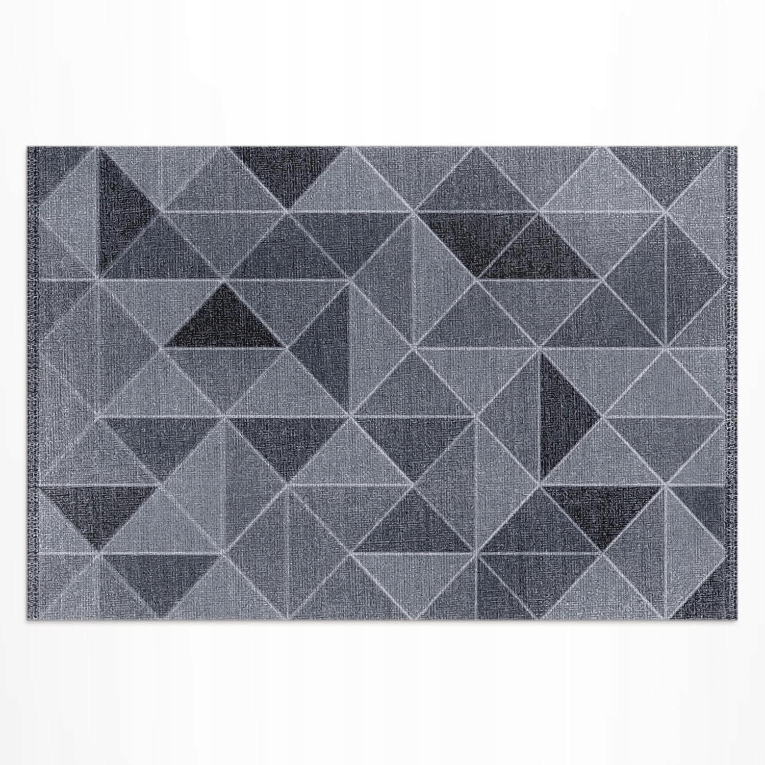 Vinylový Koberec na terasu Geometrická abstrakce imitace tkaniny 150 x 100 cm