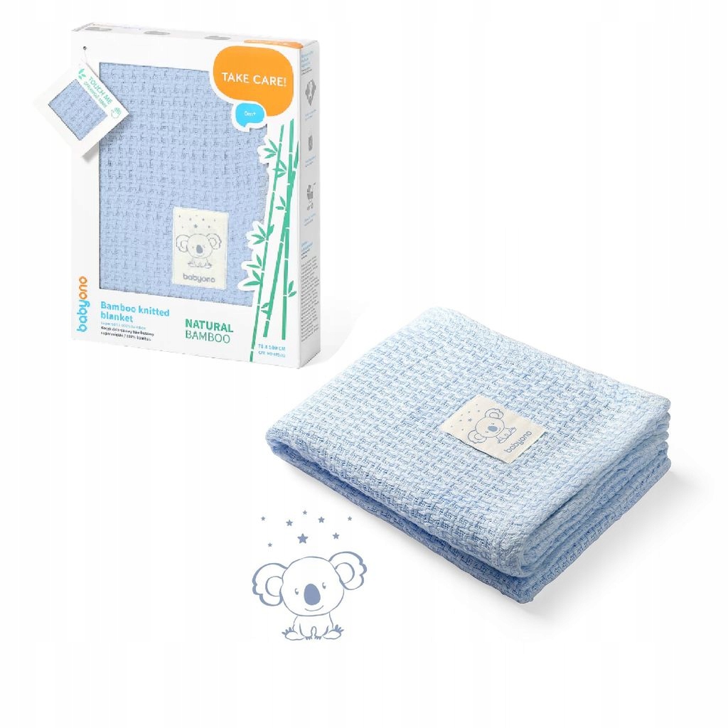 

Ono Kocyk dzianinowy bambusowy niemowlęcy Tkany Ni