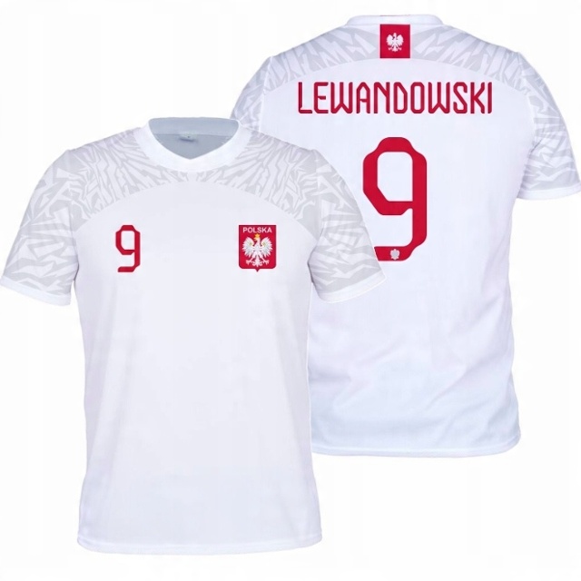 

Lewandowski Pl sportowa koszulka piłkarska r.122