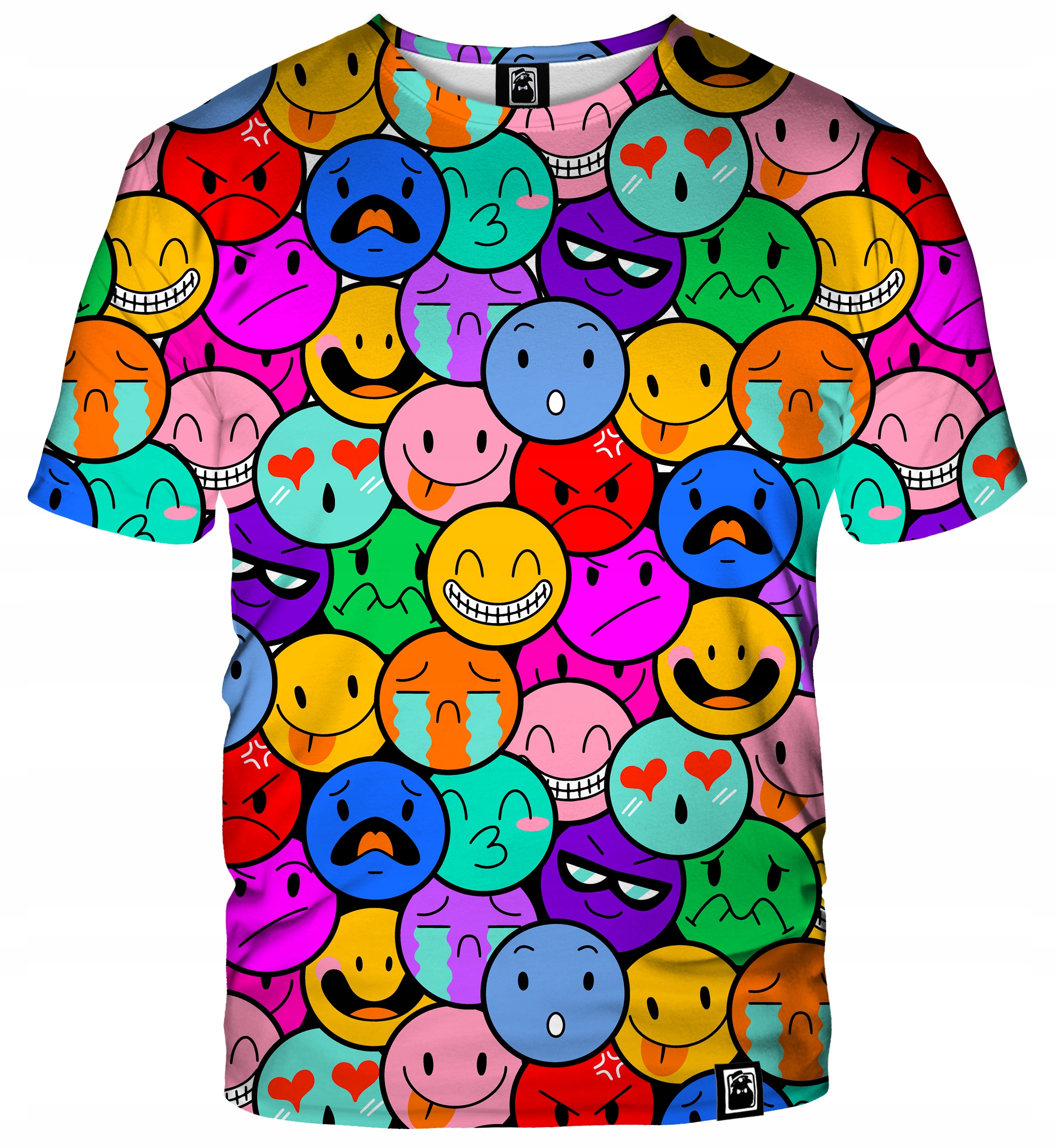 

M T-shirt Koszulka Dr.crow Fullprint Smiles L