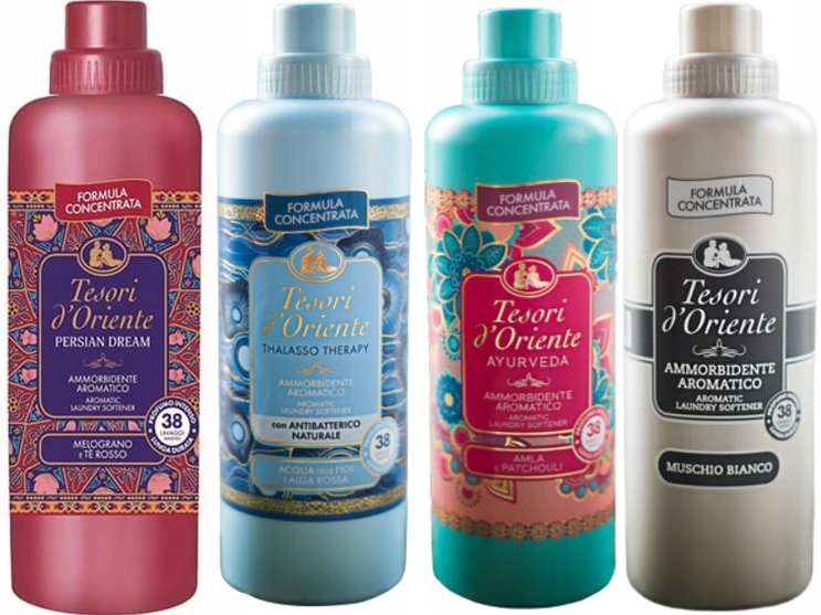 Levně Tesori d'Oriente Sada 4 krásných aviváží 760 ml Ptam