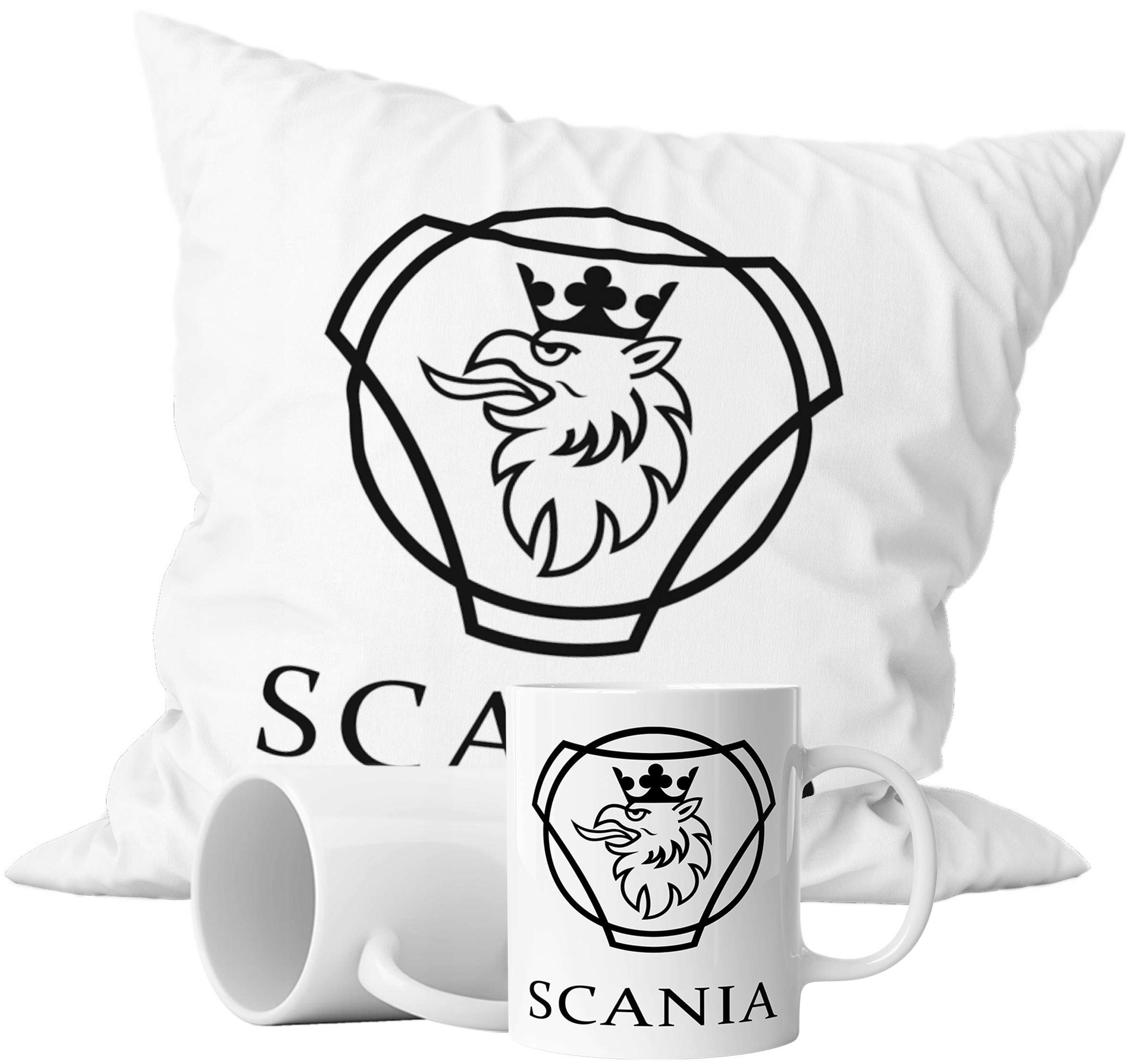 

Zestaw Kubek+poduszka Scania Logo Dla Fana