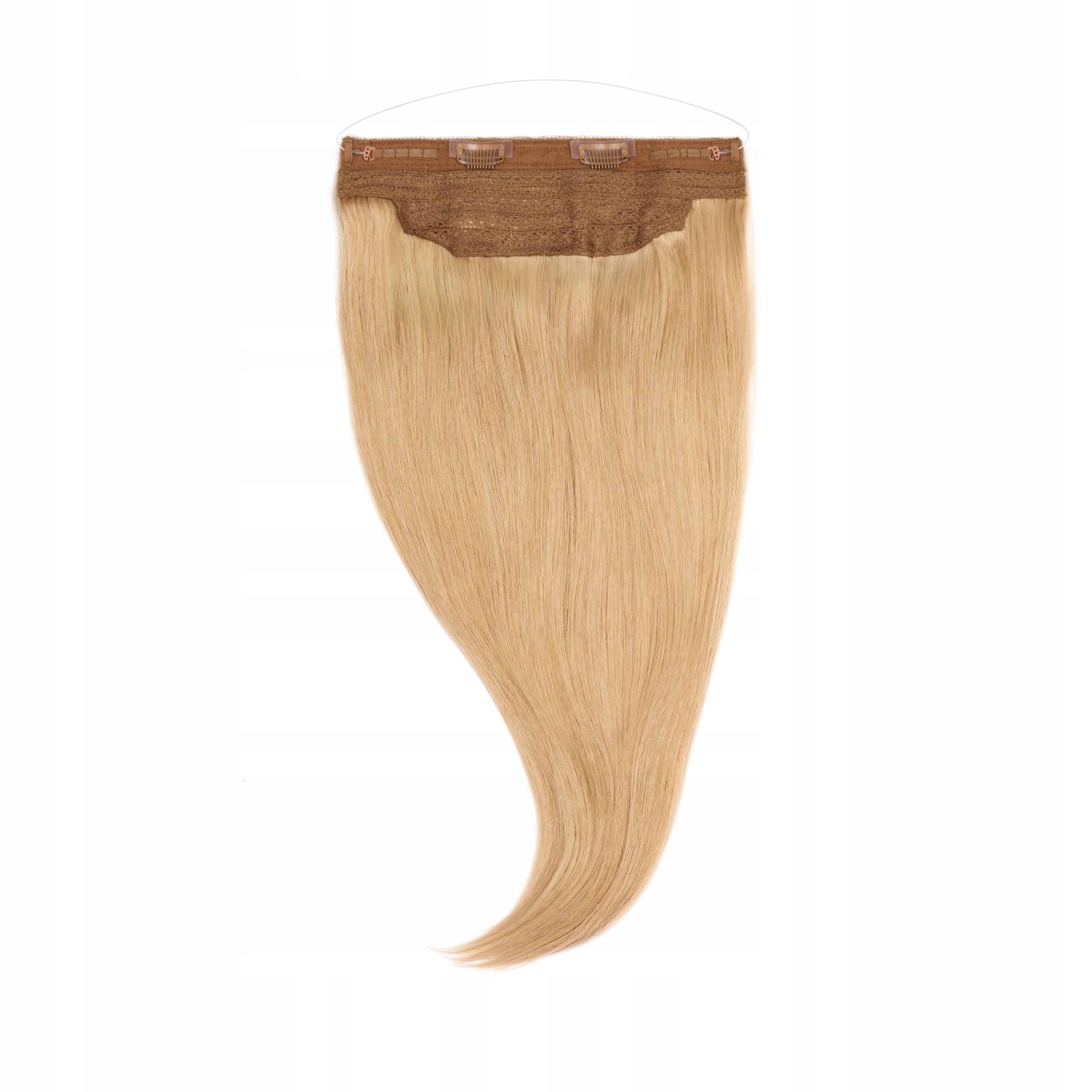 Přírodní vlasy na vlasci flip in hair husté 120 g velmi dlouhé 50 cm