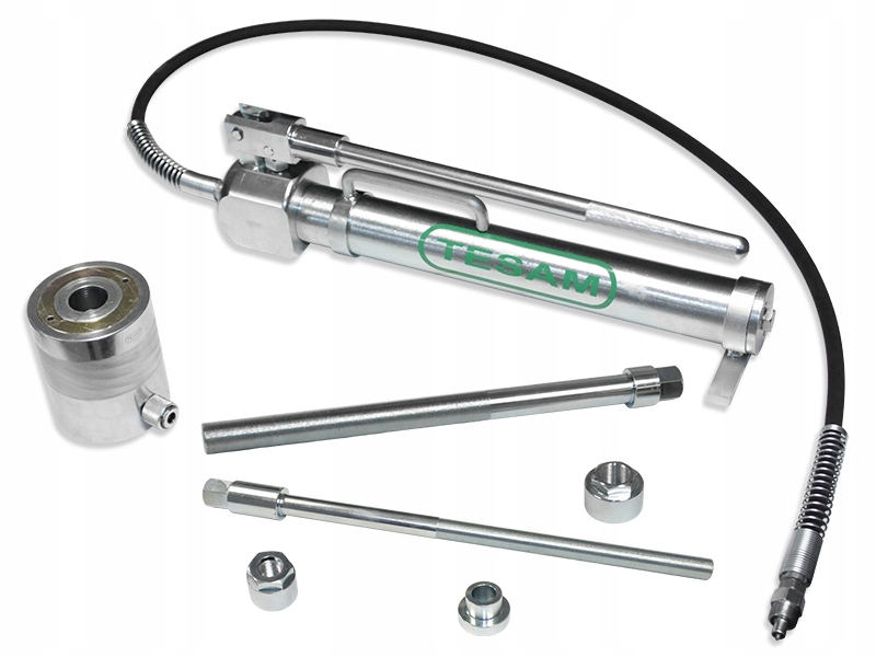 Průchozí hydraulický válec s čerpadlem a tažnými šrouby Bus Tir