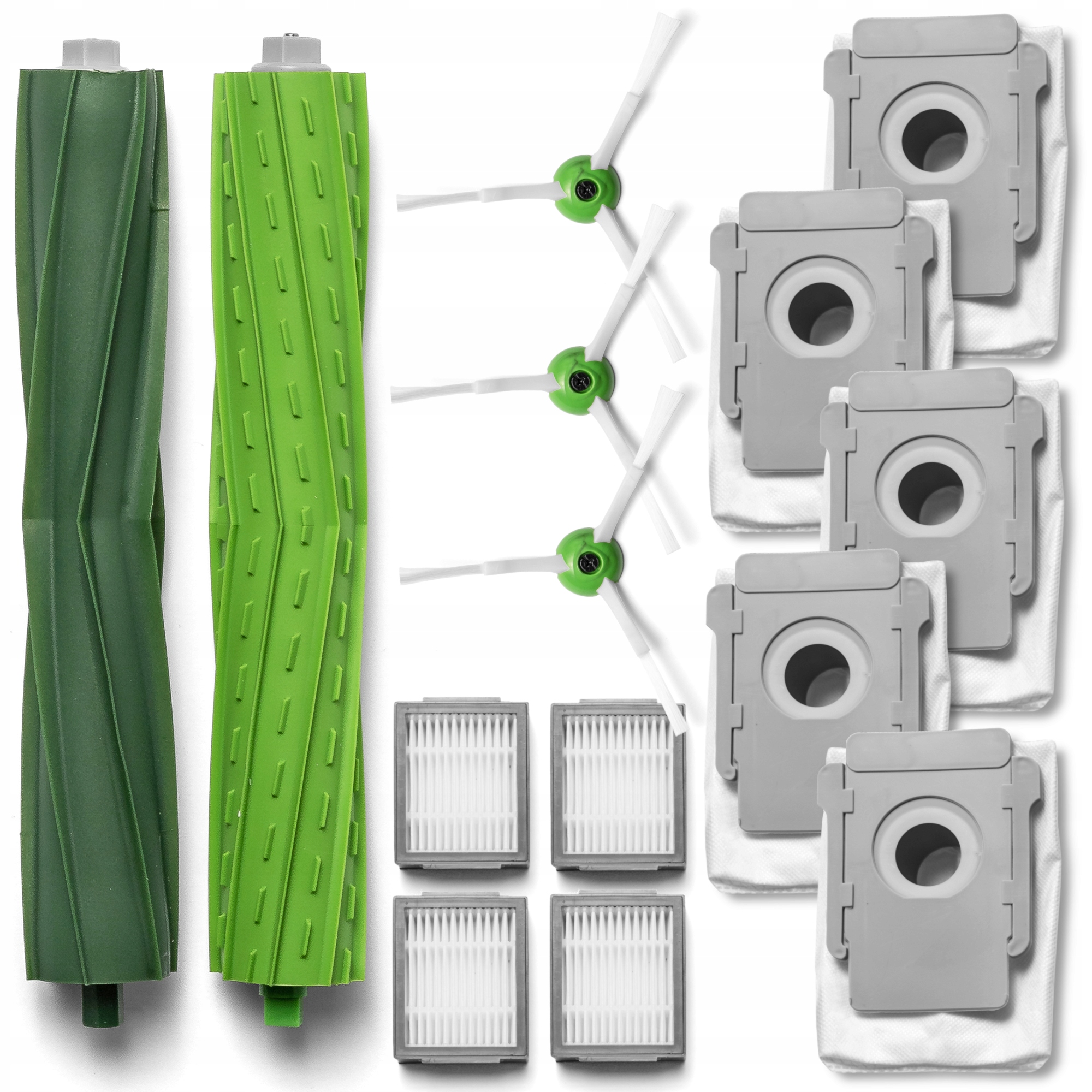 Zestaw akcesoriów Szczotki Filtry 5x Worki iRobot Roomba i3+ i4+ i5+ i7+