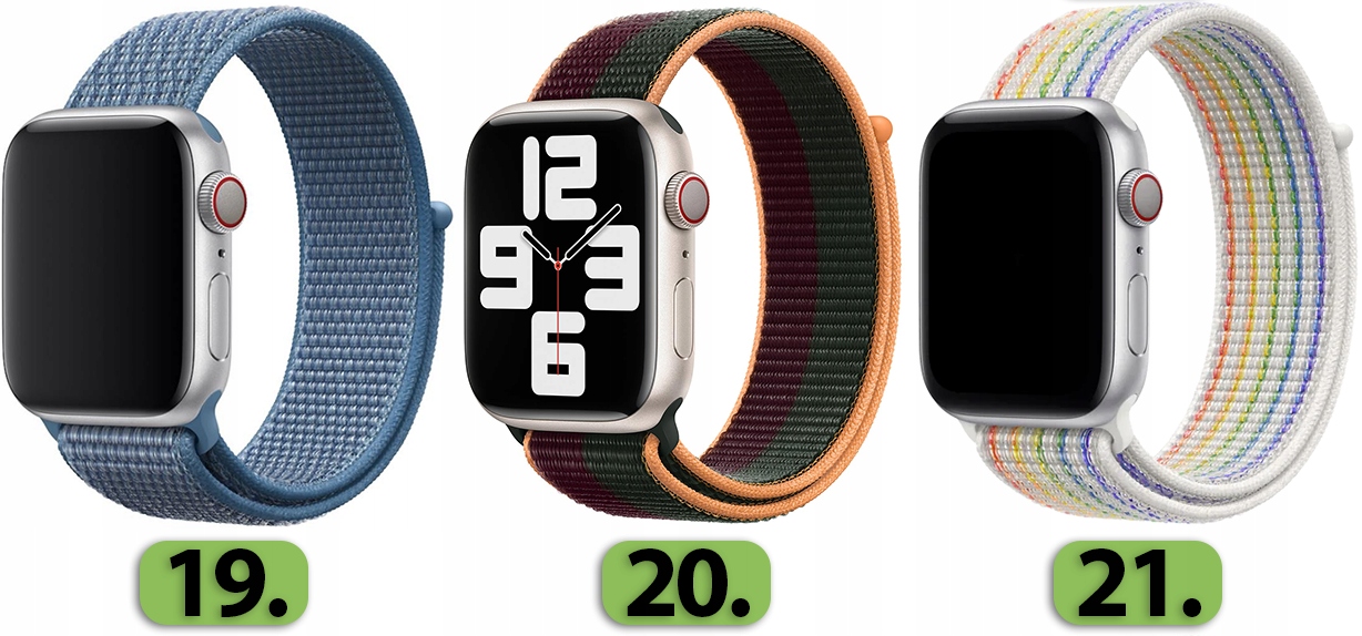 PASEK DO APPLE WATCH 1 2 3 4 5 6 7 8 SE 38/40/41MM Kompatybilność Apple