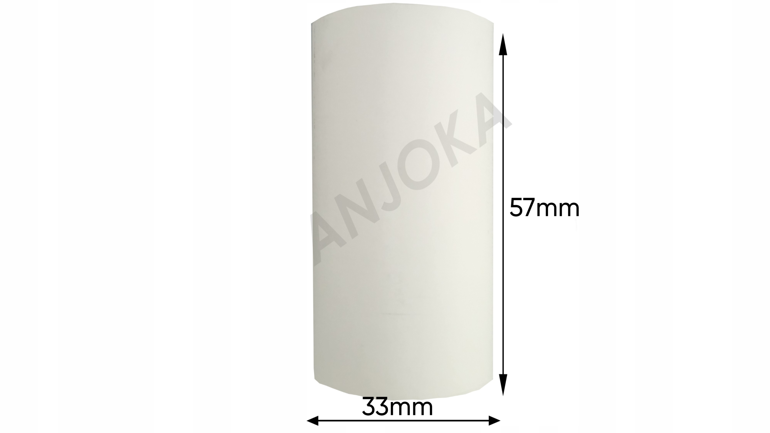 Rolka termiczna do kasy fiskalnej i terminala 57x15 10szt. papier Szerokość 57 mm