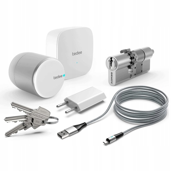 Inteligentní Zámek Gerda Tedee Pro Sada Smart Lock Typ B 30-61/30 mm
