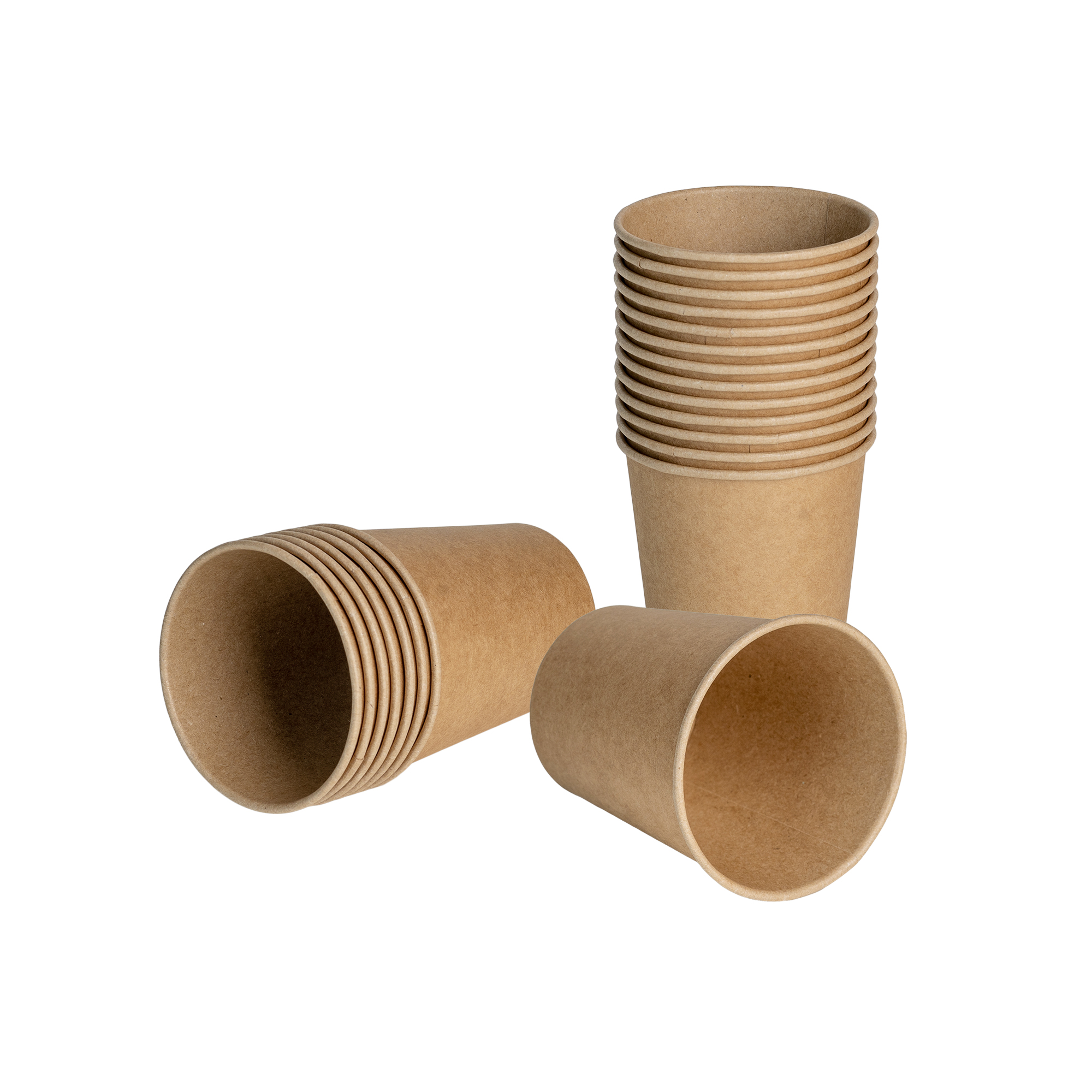 

Kubki papierowe Kraft 180 ml 100 szt.