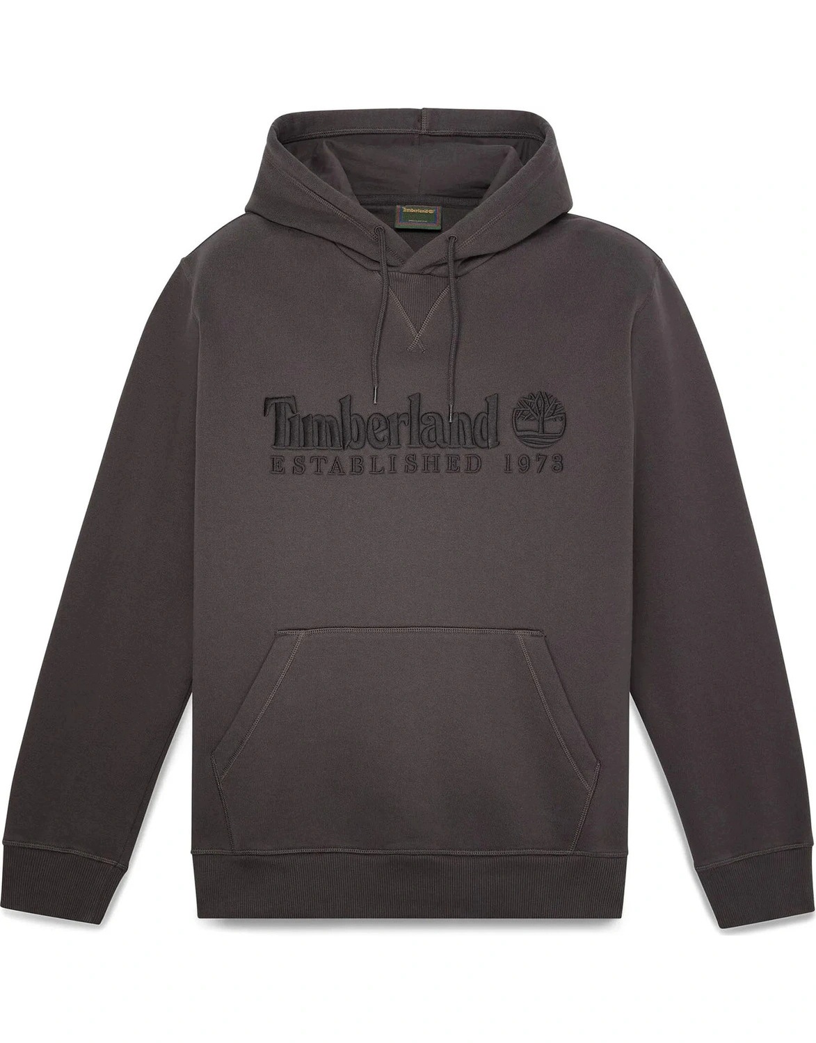 pánská mikina Timberland s kapucí od značky Established šedá bavlna