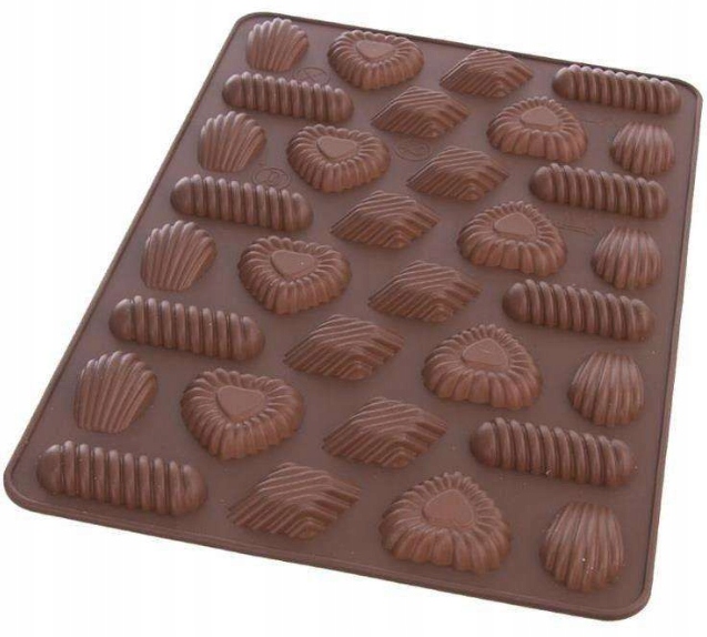 

Foremka Silikonowa Na Czekoladki Pralinki Ciastka