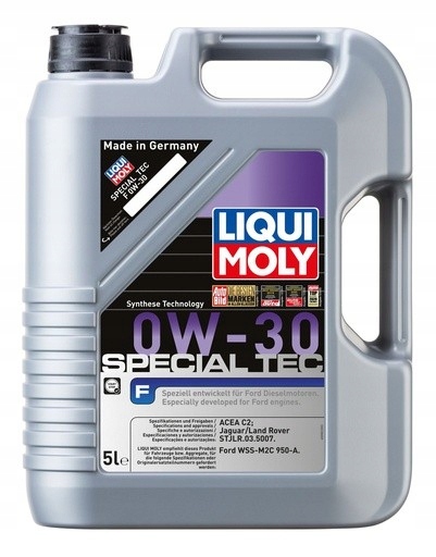 Olej silnikowy 0W-30 Liqui Moly Special Tec F wysoka wydajność