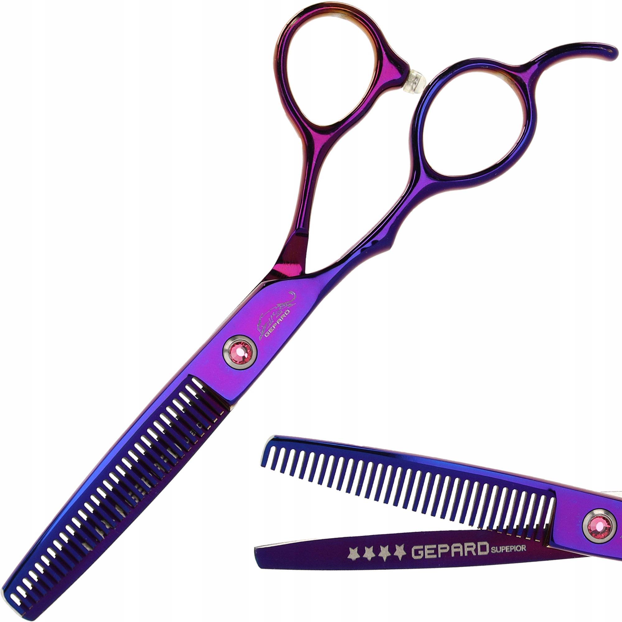 Barberské kadeřnické degustace pro stříhání vlasů offsetové rovné 5,5