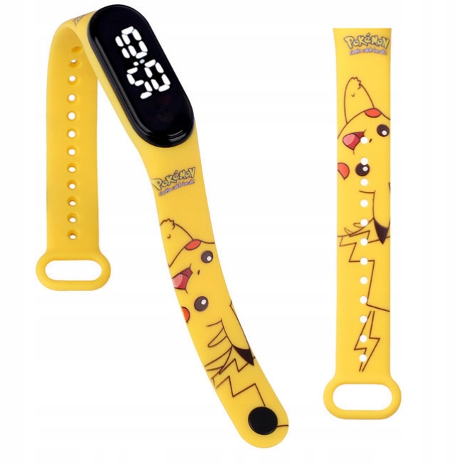 Zegarek POKEMON Smartwatch Dziecięcy PIKACHU LED