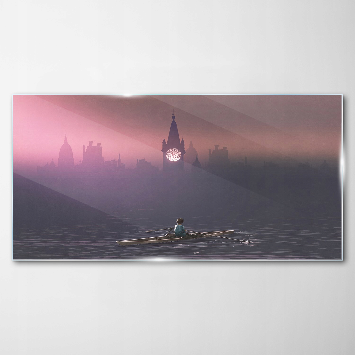 

Obraz szklany Łódź dziecko miasto pejzaż 100x50