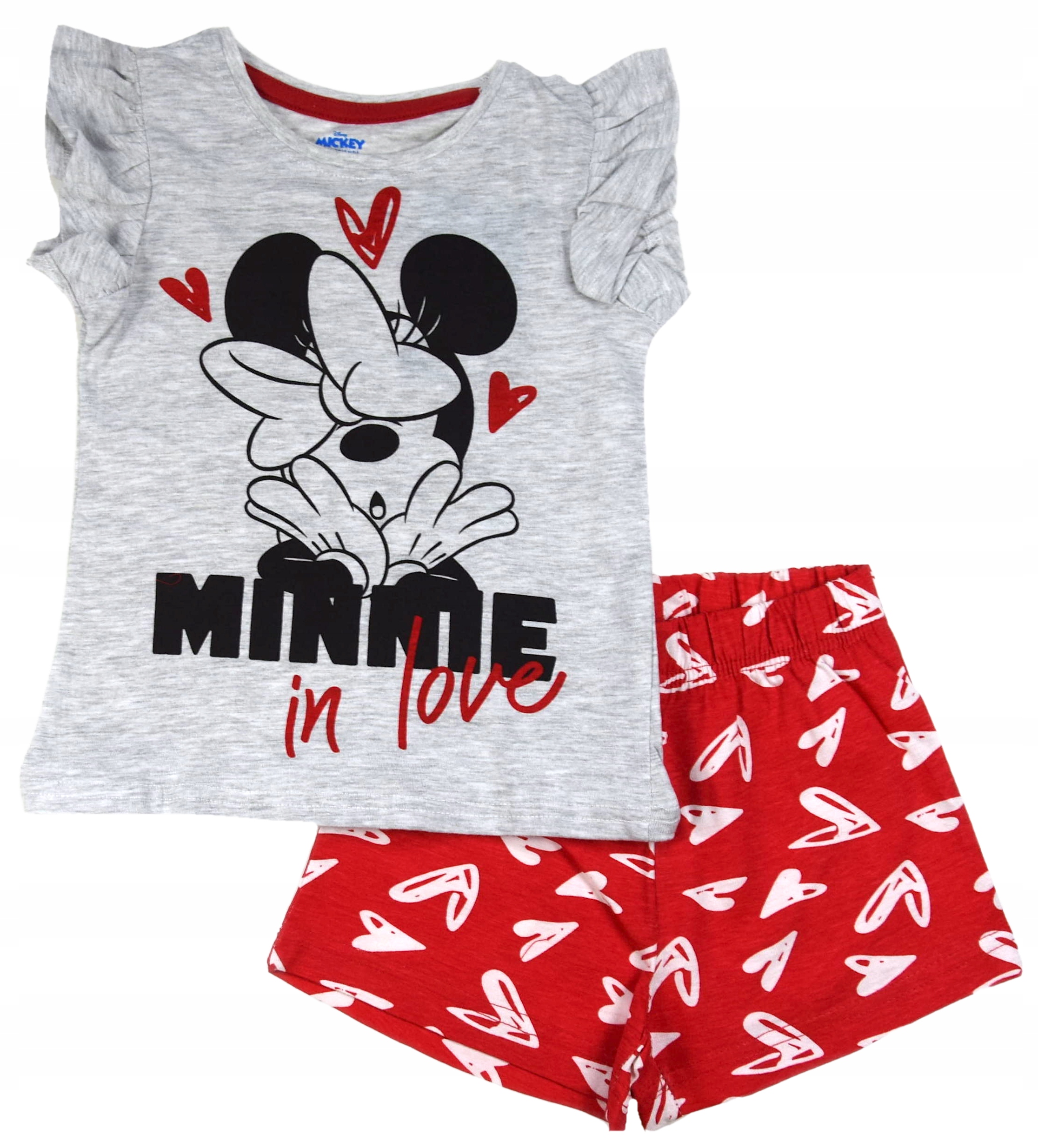 

Piżama Krótki Rękaw Myszka Minnie Szara 110