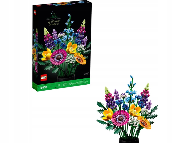 LEGO Icons Bukiet z polnych kwiatów 10313